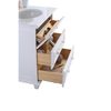 Laviva Luna, 30, White Cabinet & White Carrara Counter 313DVN-30W-WC